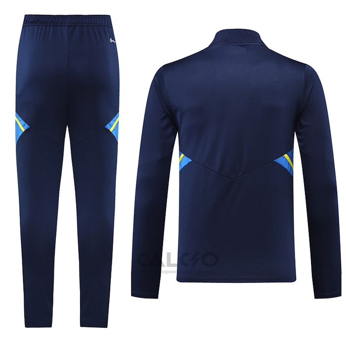 Tuta da Track di Felpa Boca Juniors 2022-2023 Blu